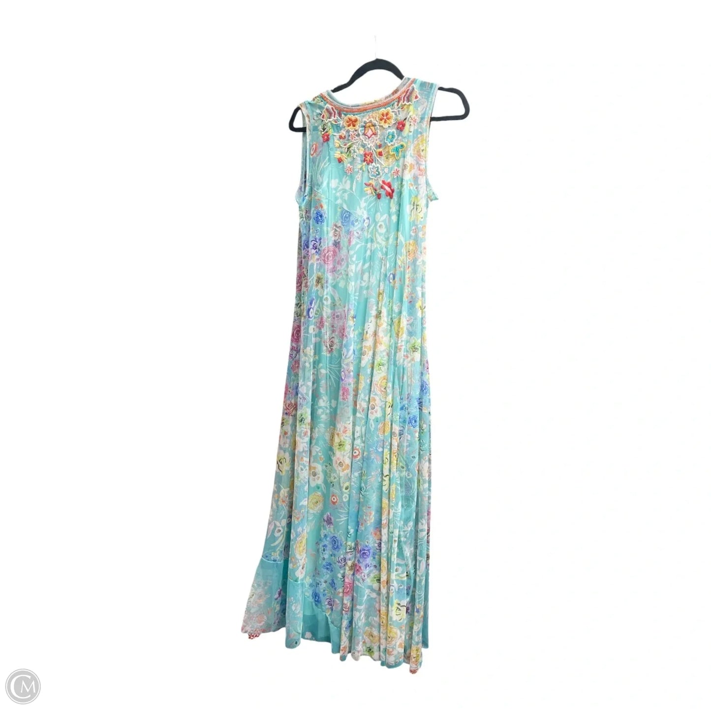 Dress Designer By Johnny Was In Floral Print, Size: M