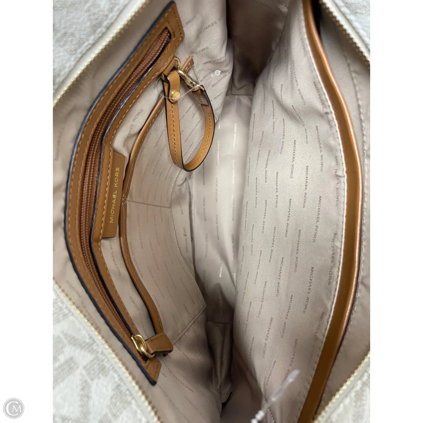 Tote Designer By Michael Kors, Size: Large