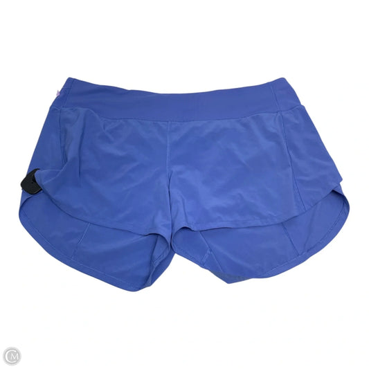 Athletic Shorts By Lululemon In Blue, Size: 14