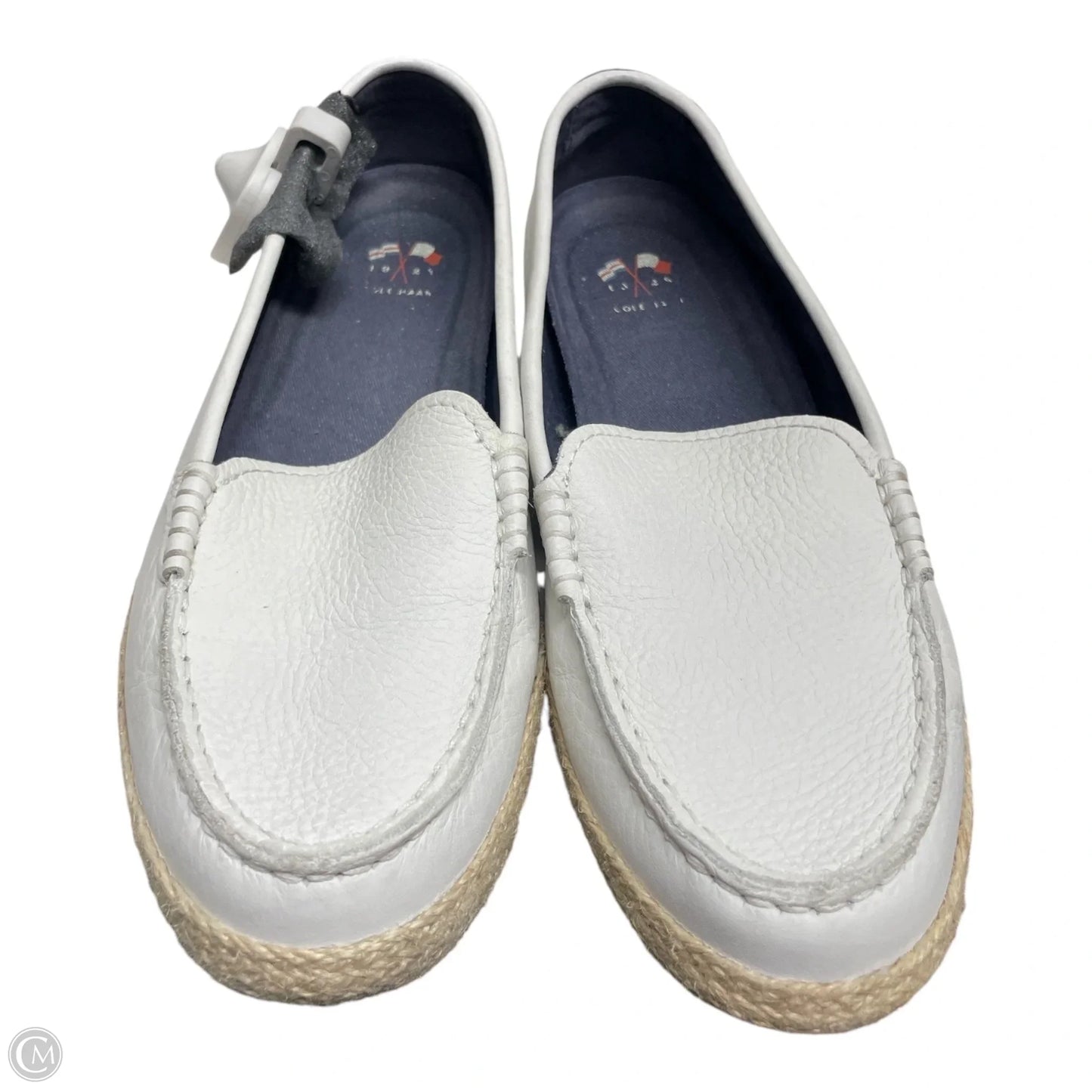 Shoes Flats By Cole-haan In Tan & White, Size: 8