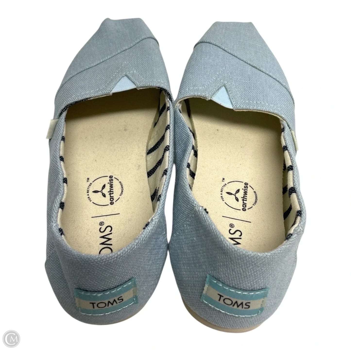 Shoes Flats By Toms In Blue, Size: 7.5