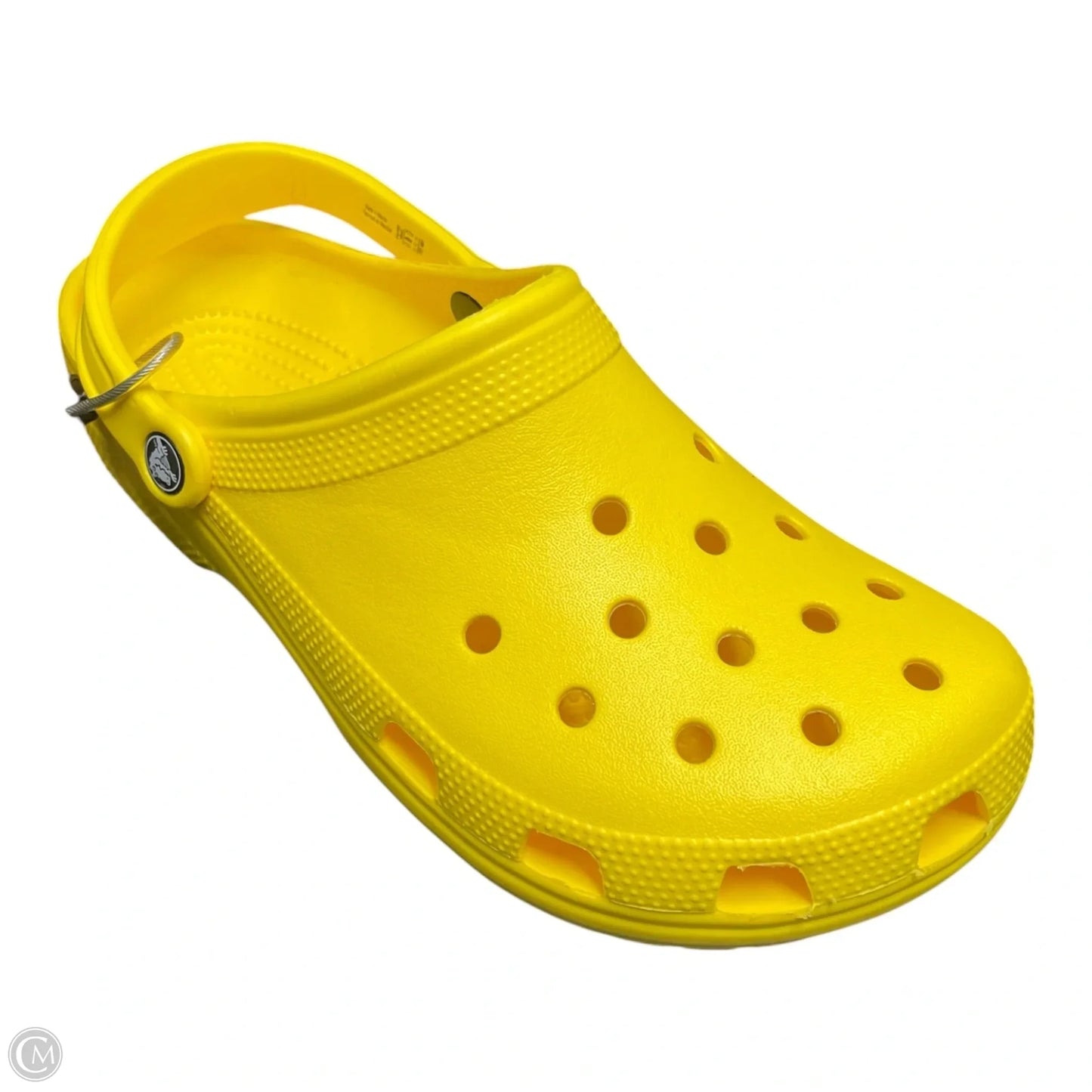 Shoes Athletic By Crocs In Yellow, Size: 10