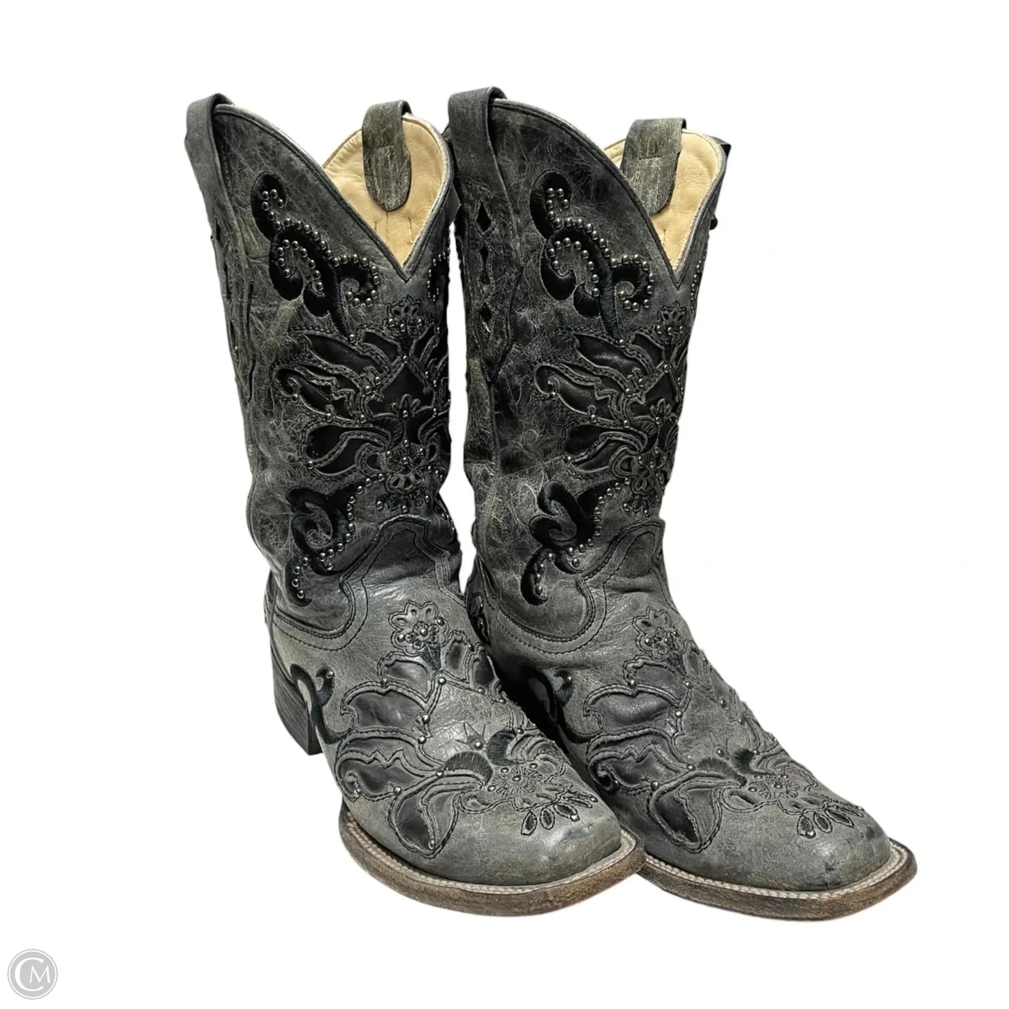 Boots Western By Corral In Black, Size: 8.5