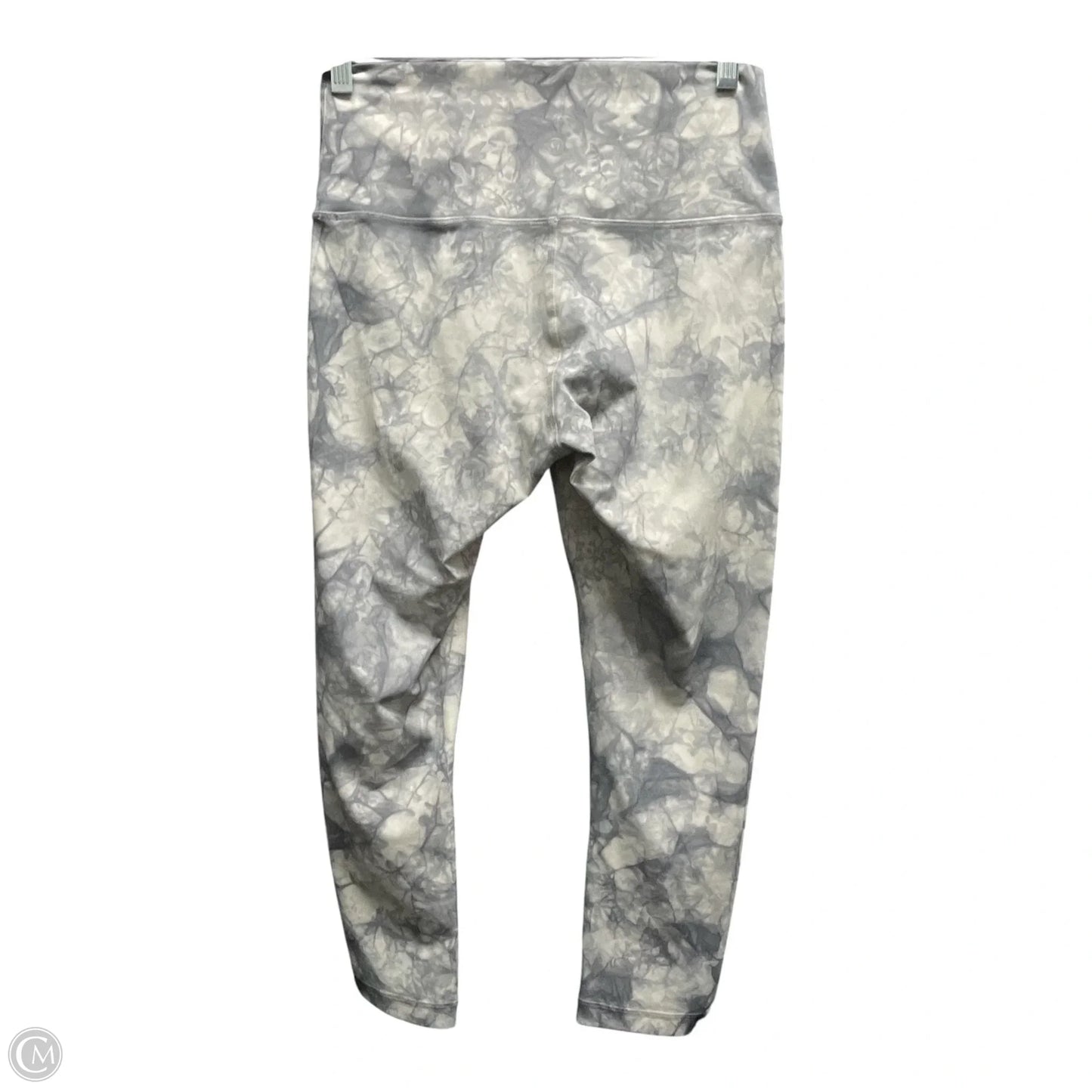 Athletic Capris By Lululemon In Tie Dye Print, Size: 6