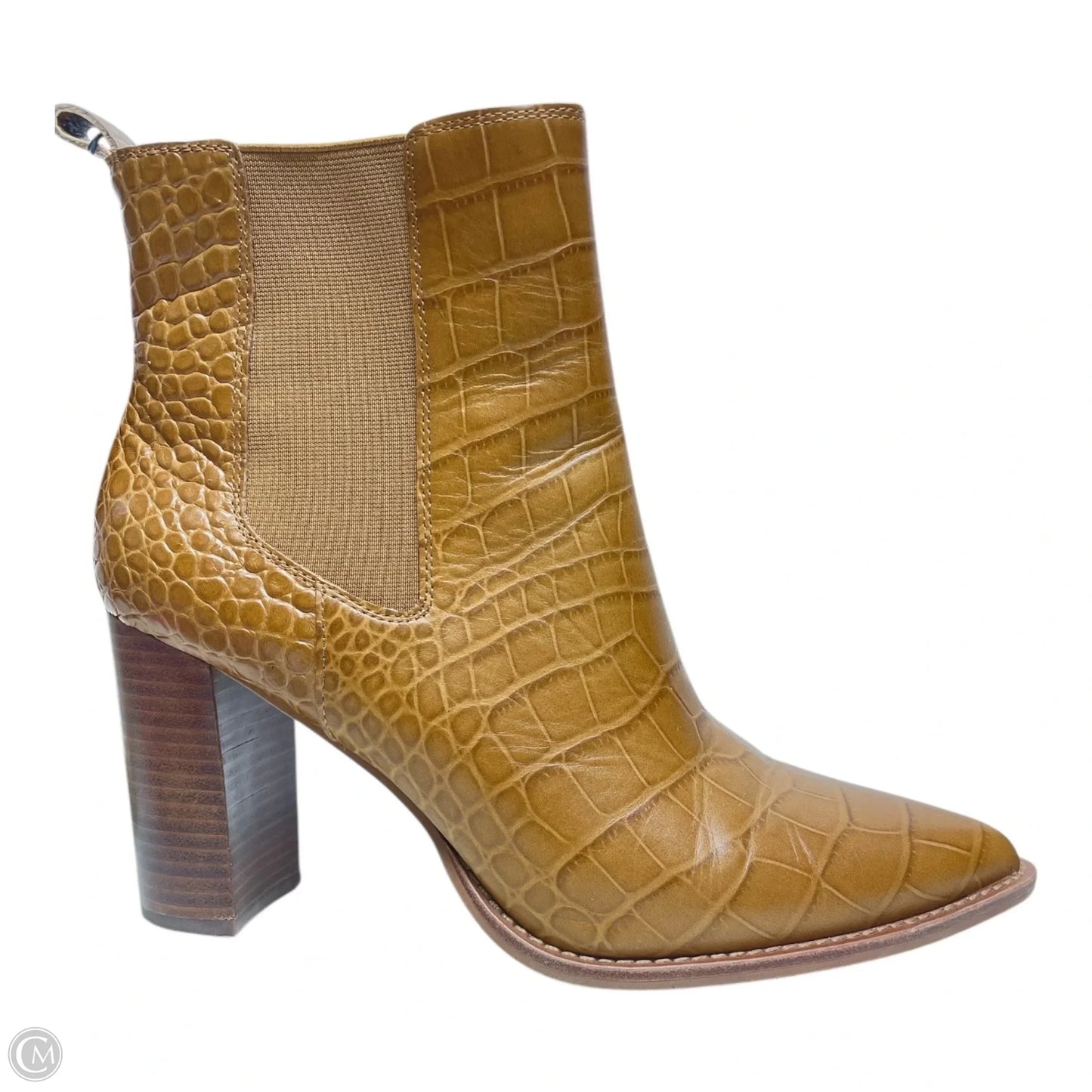 Boots Ankle Heels By Vince Camuto In Brown, Size: 11