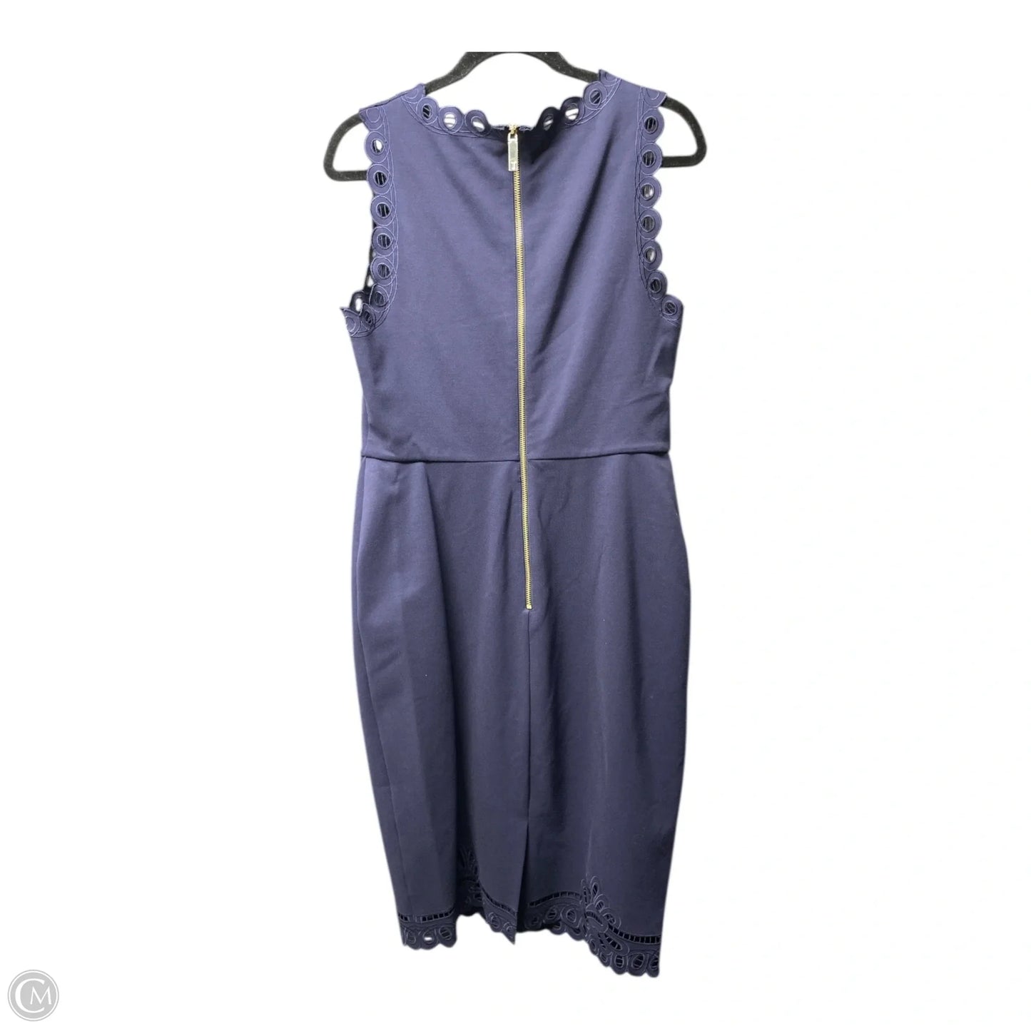 Dress Work By Ted Baker In Navy, Size: 4