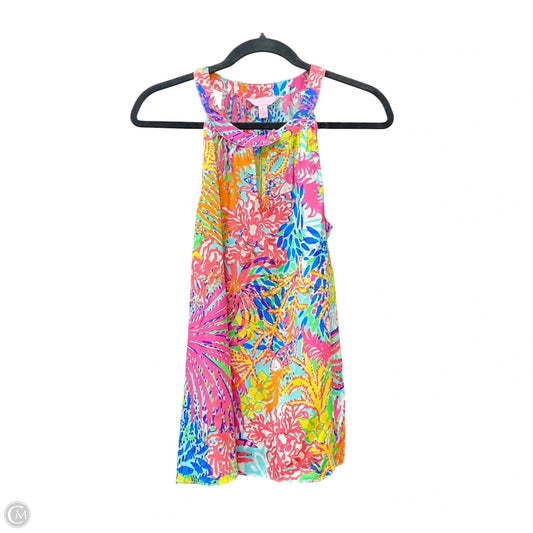 Top Sleeveless By Lilly Pulitzer In Multi-colored, Size: M