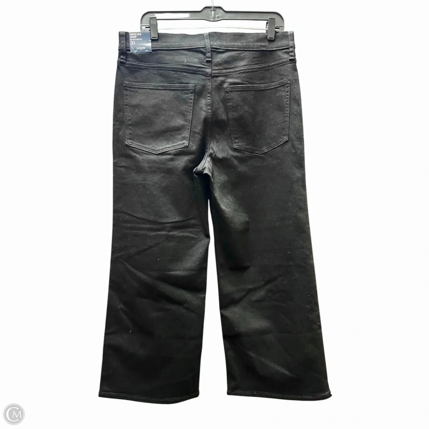Jeans Wide Leg By J. Crew In Black, Size: 12