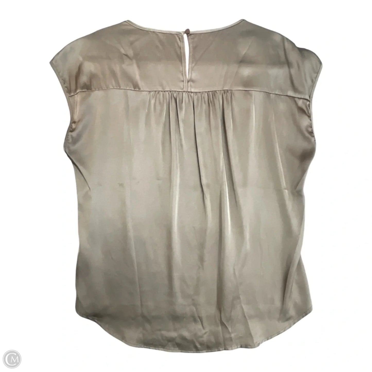 Top Short Sleeve By Pleione In Brown, Size: Xs