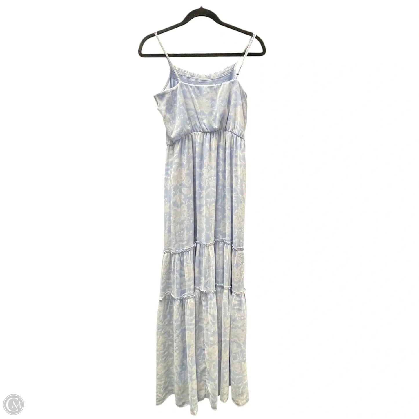 Dress Casual Maxi By Altard State In Blue & White, Size: L