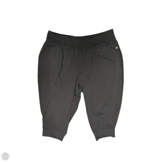 Athletic Capris By Livi Active In Black, Size: 3x