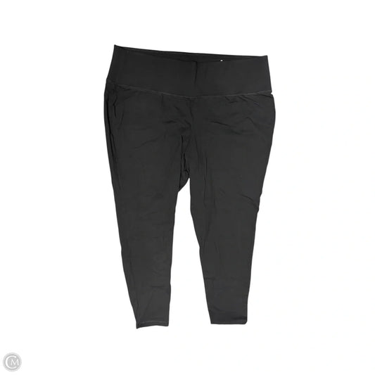 Athletic Leggings By Livi Active In Black, Size: 3x