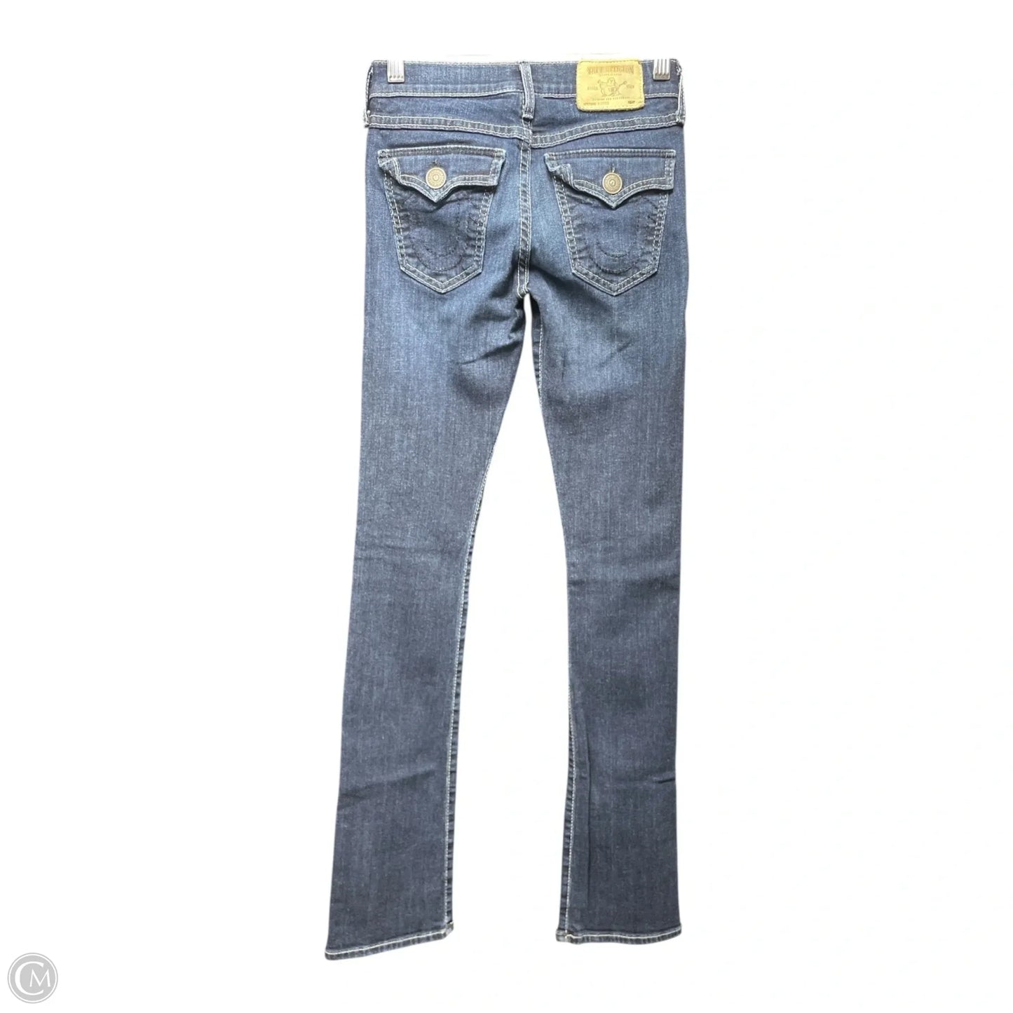 Jeans Straight By True Religion In Blue, Size: 0