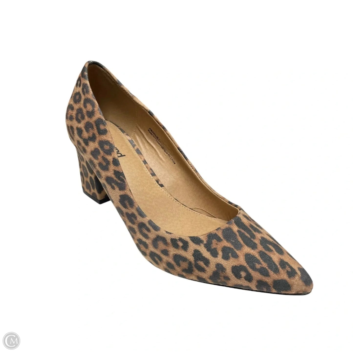 Shoes Heels Block By Abound In Leopard Print, Size: 9.5