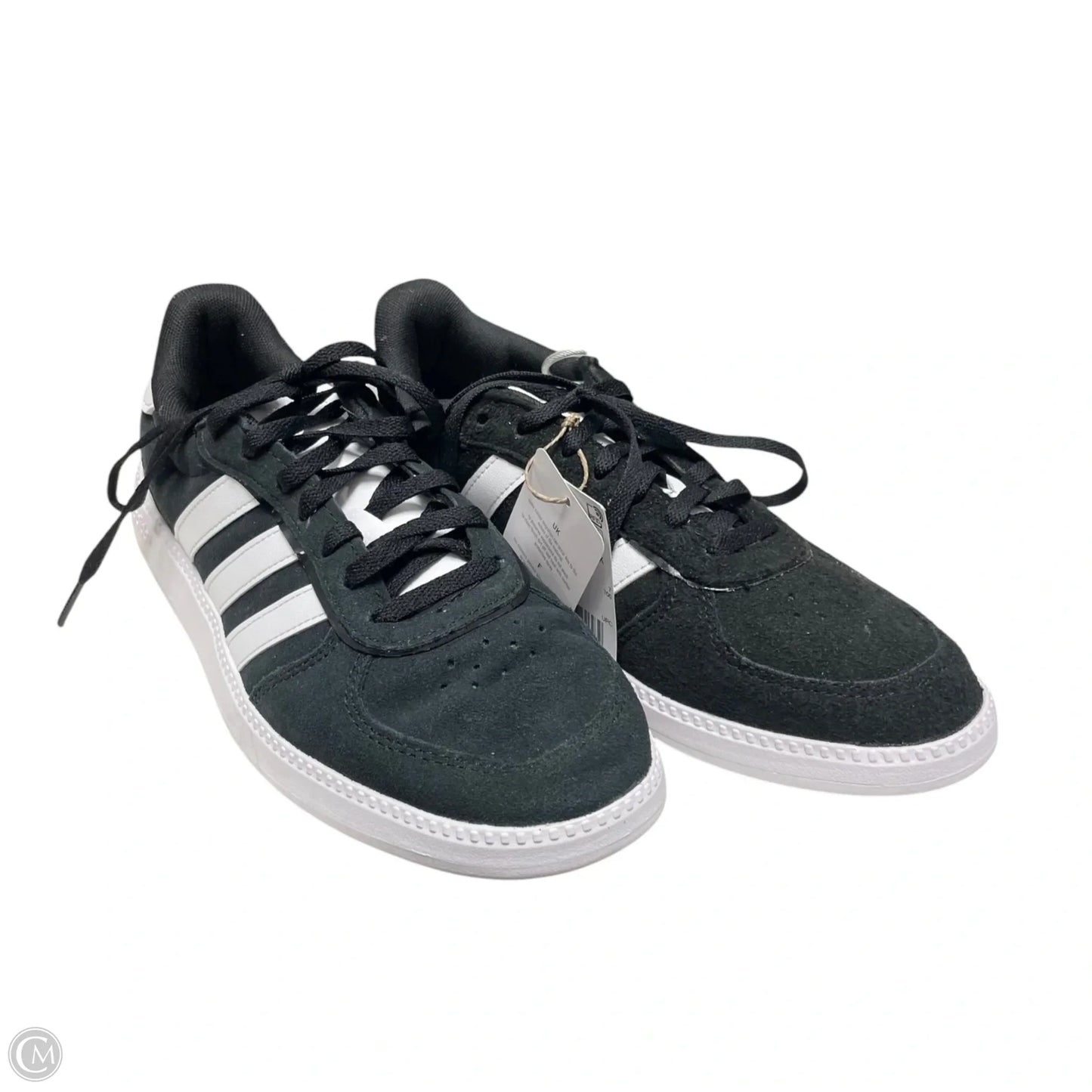 Shoes Sneakers By Adidas In Black & White, Size: 8.5