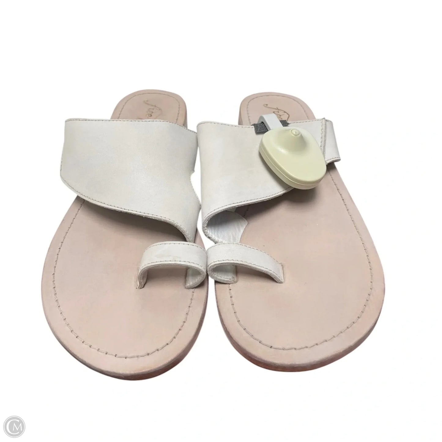 Sandals Flats By Free People In Cream & Tan, Size: 7.5