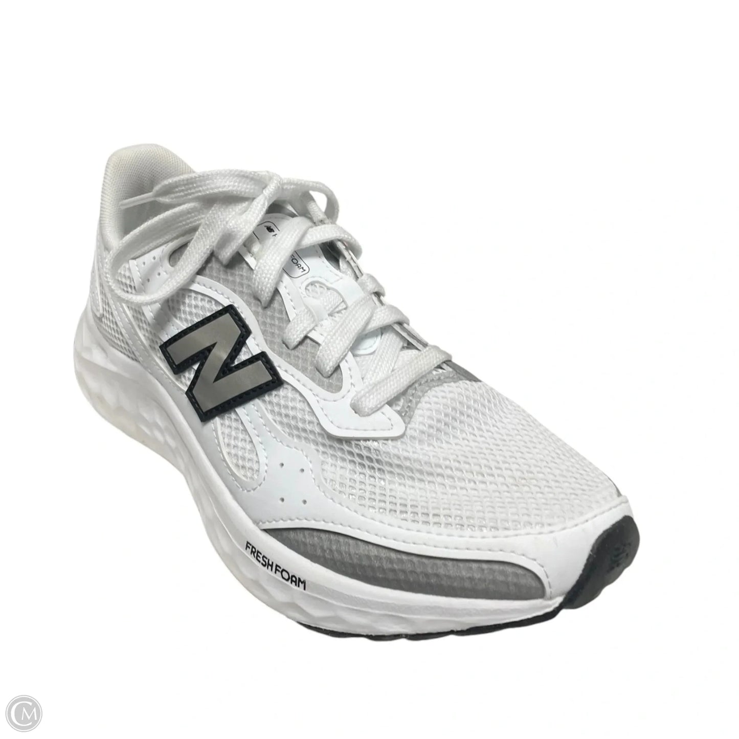 Shoes Athletic By New Balance In Grey & White, Size: 9