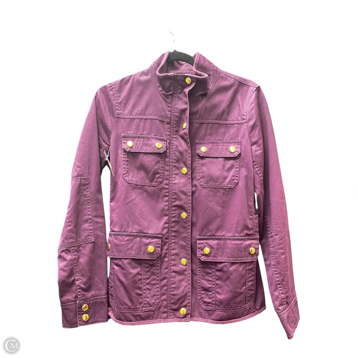 Jacket Other By J. Crew In Purple, Size: Xs