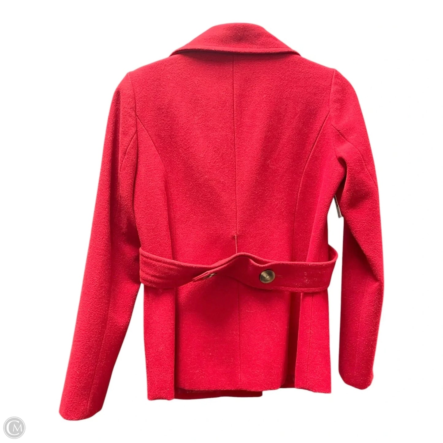 Coat Other By Gap In Red, Size: Xs