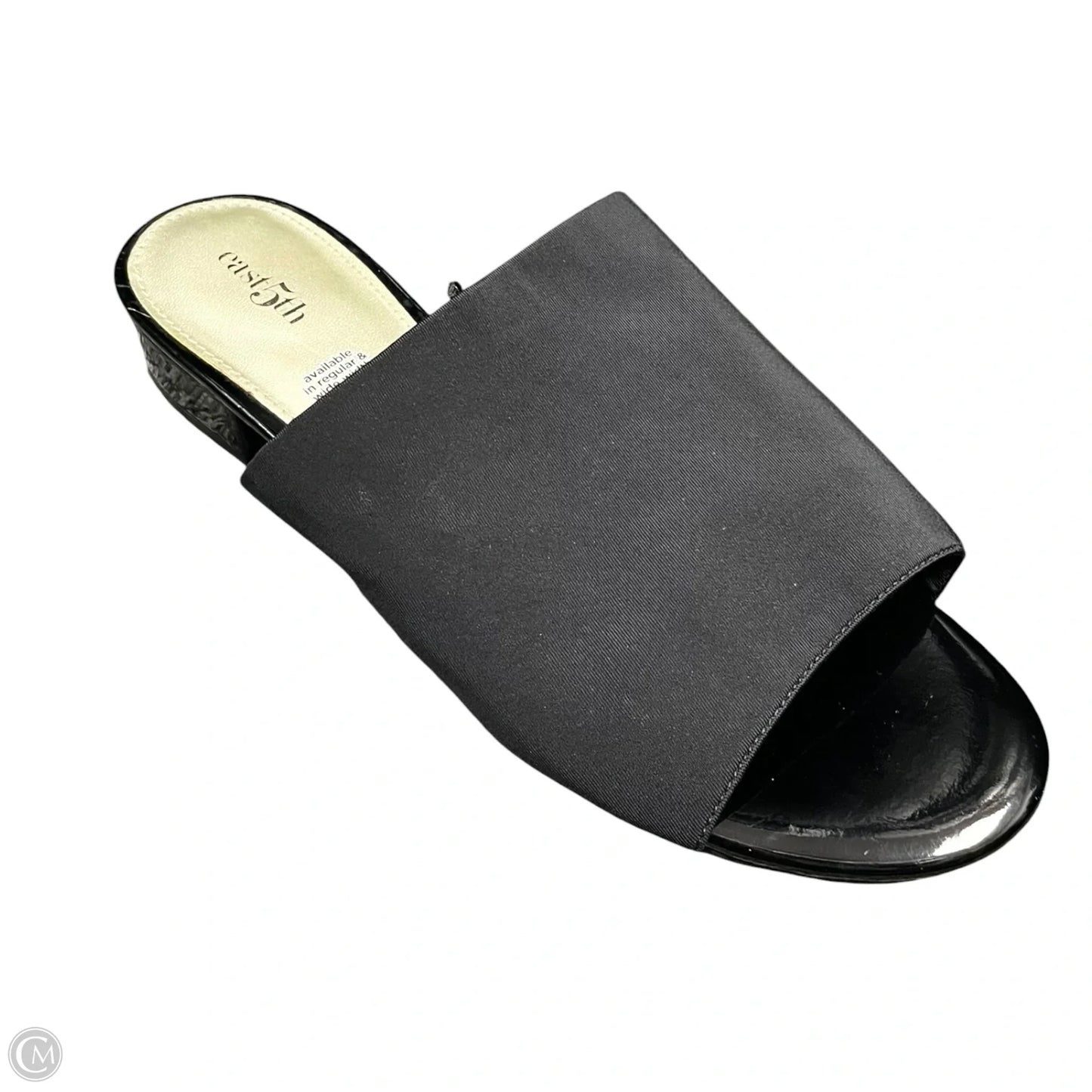 Sandals Heels Block By East 5th In Black, Size: 9