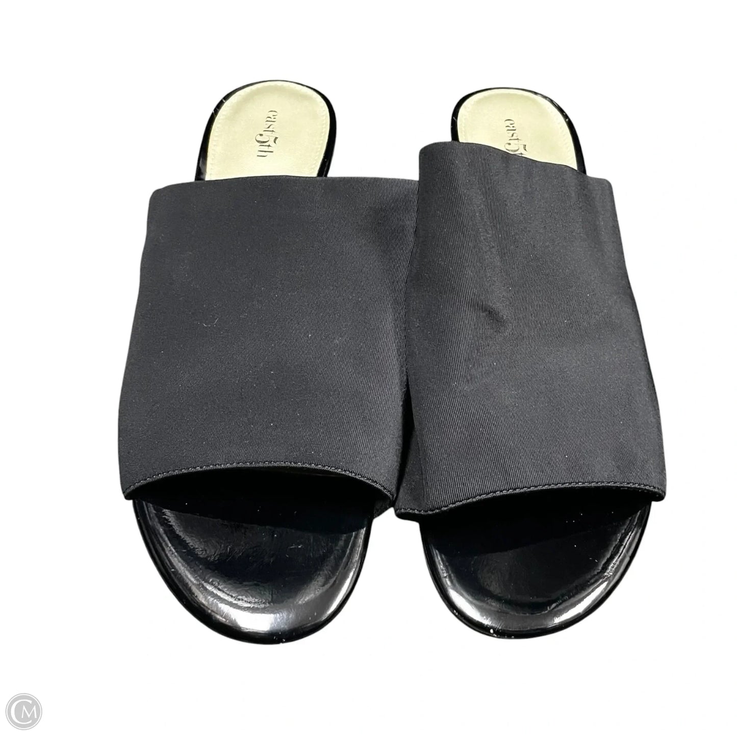 Sandals Heels Block By East 5th In Black, Size: 9