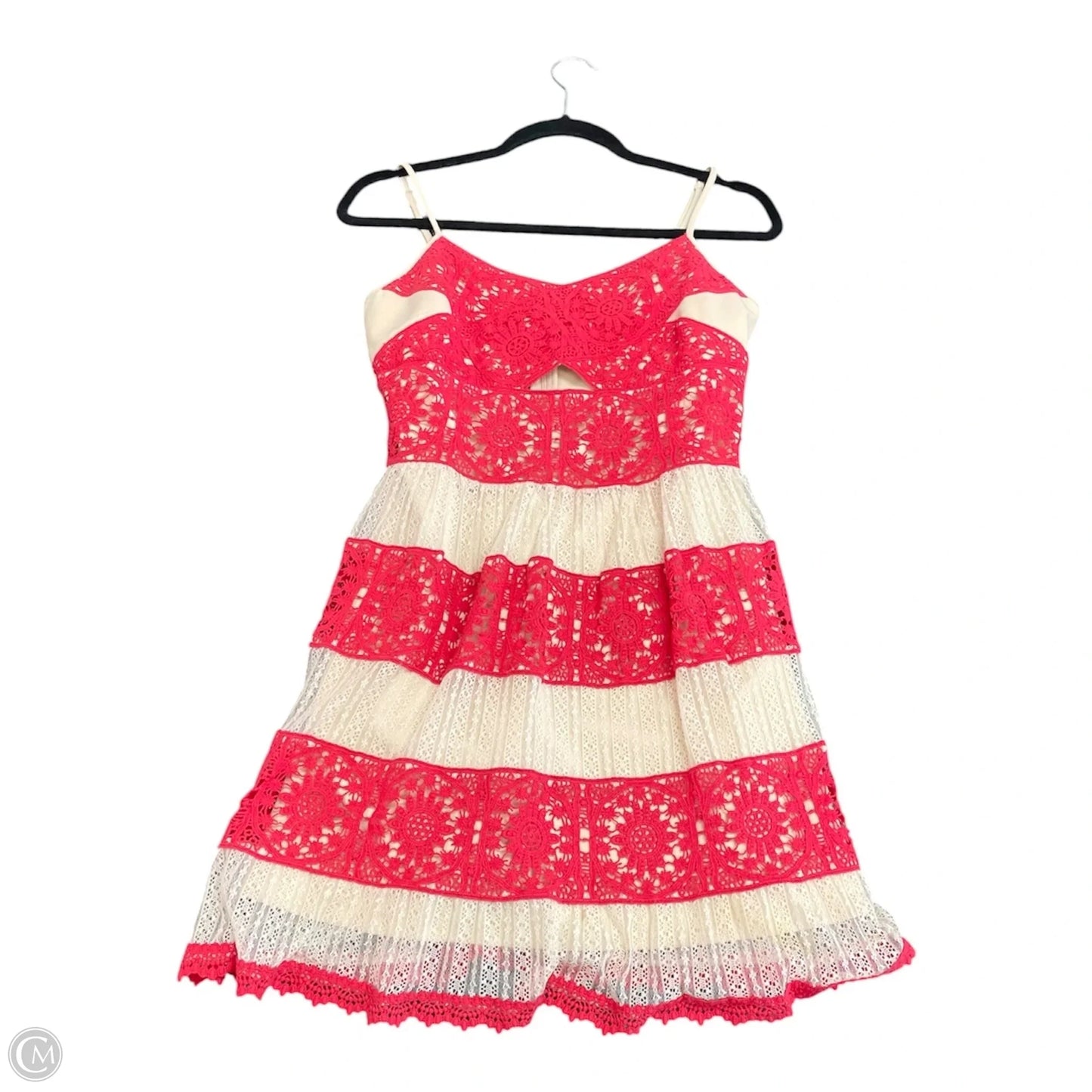 Dress Casual Short By FOXIEDOX In Red & Tan, Size: Xs