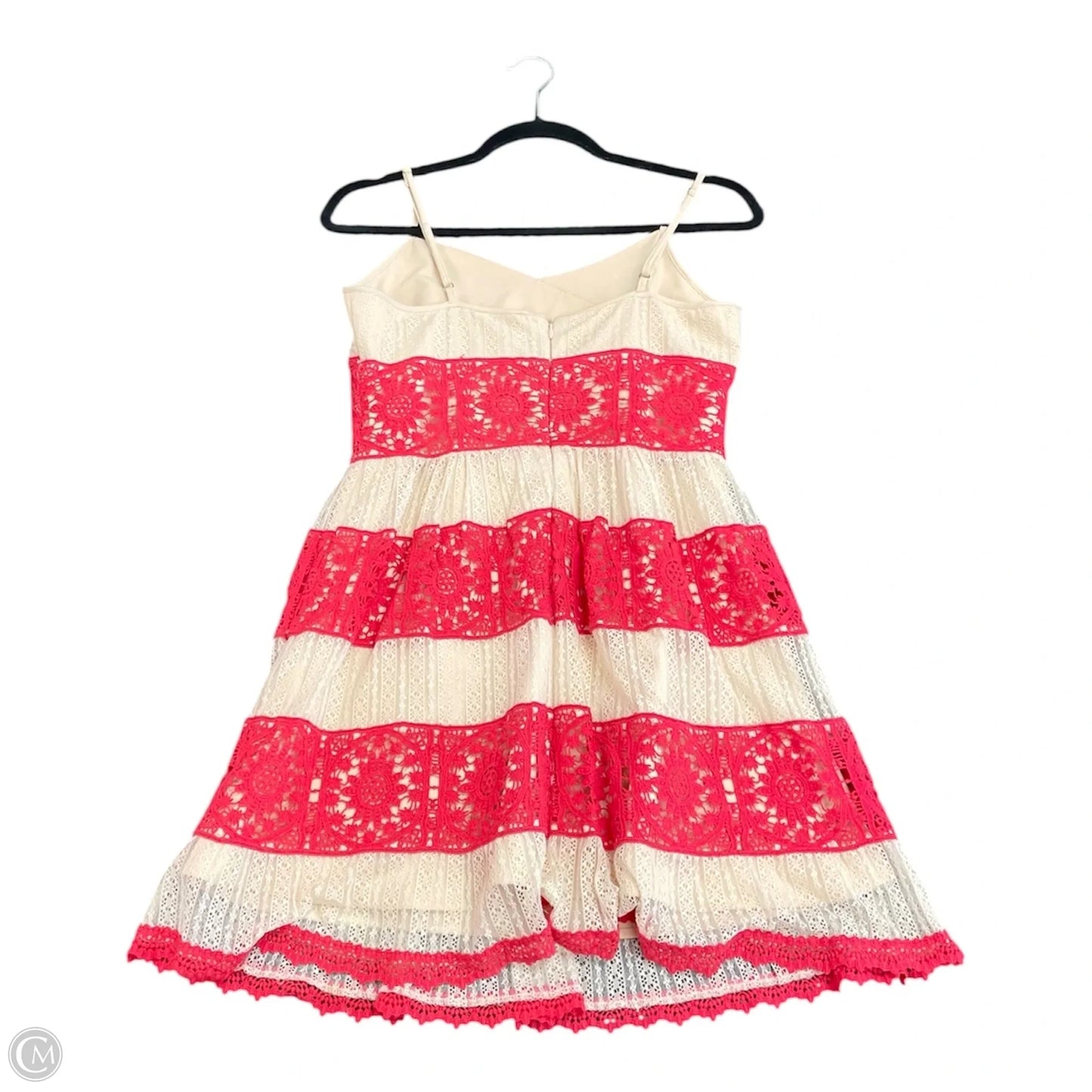 Dress Casual Short By FOXIEDOX In Red & Tan, Size: Xs