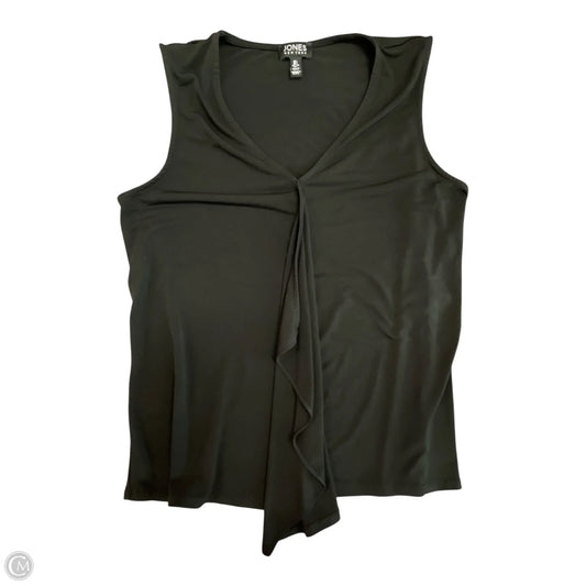 Top Sleeveless By Jones New York In Black, Size: L