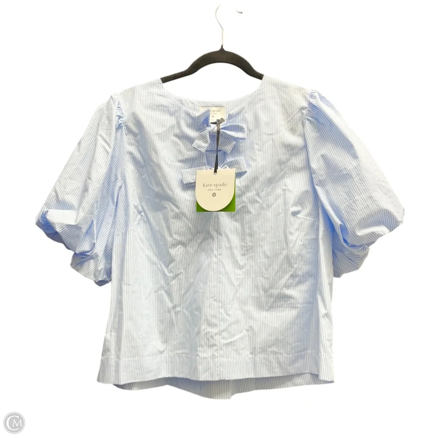 Top Short Sleeve By Target-designer In Striped Pattern, Size: M