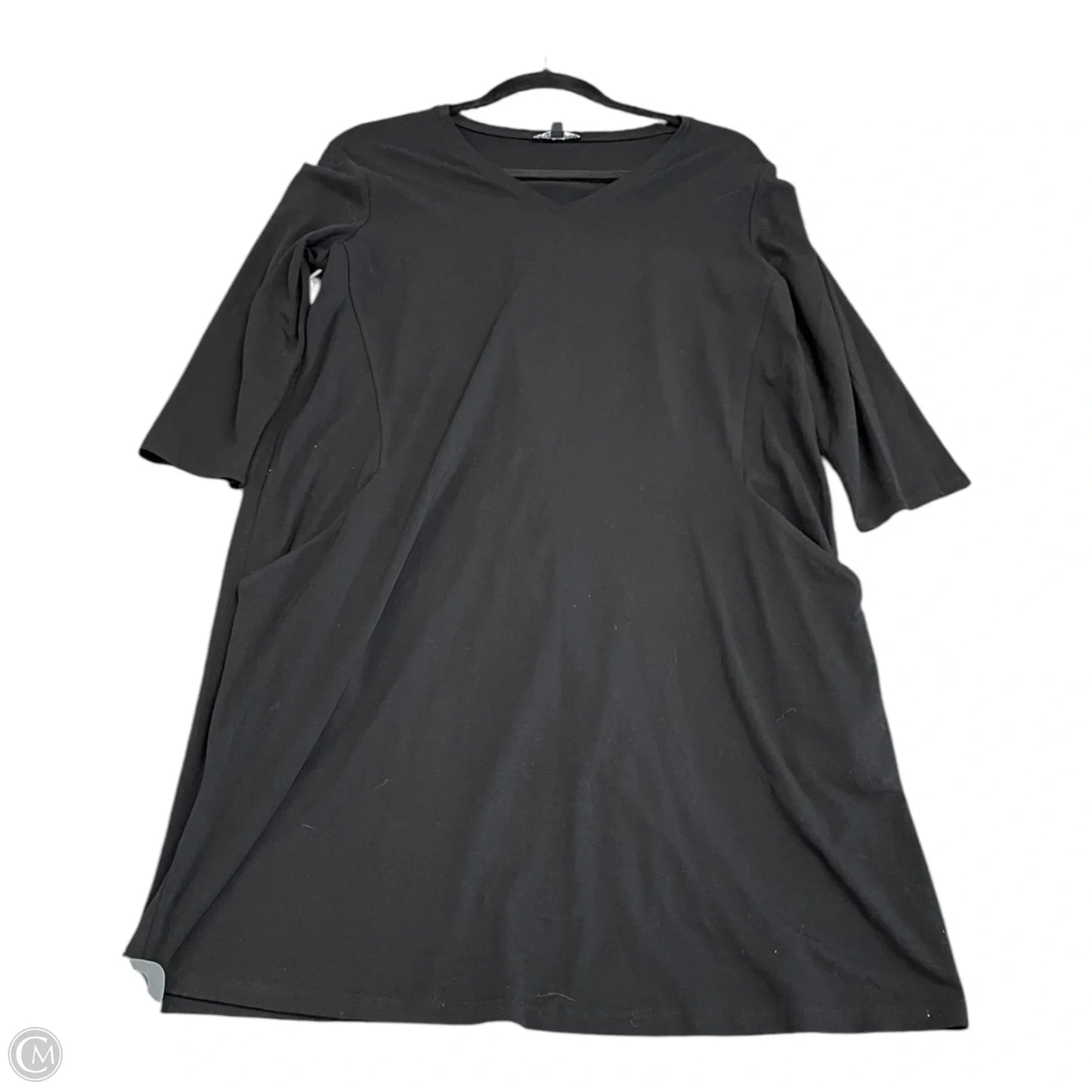 Dress Casual Short By Eileen Fisher In Black, Size: S