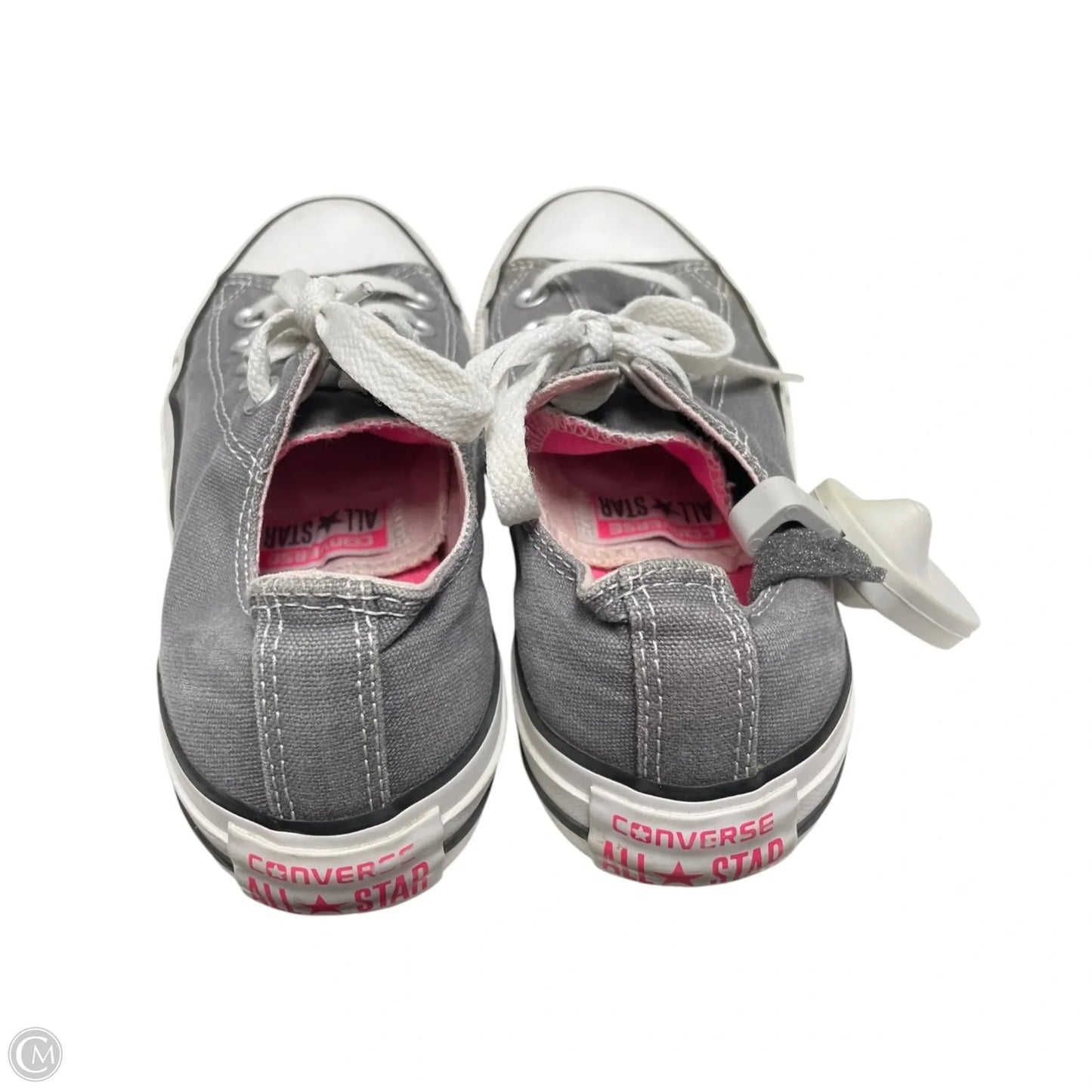 Shoes Sneakers By Converse In Grey & Pink, Size: 6