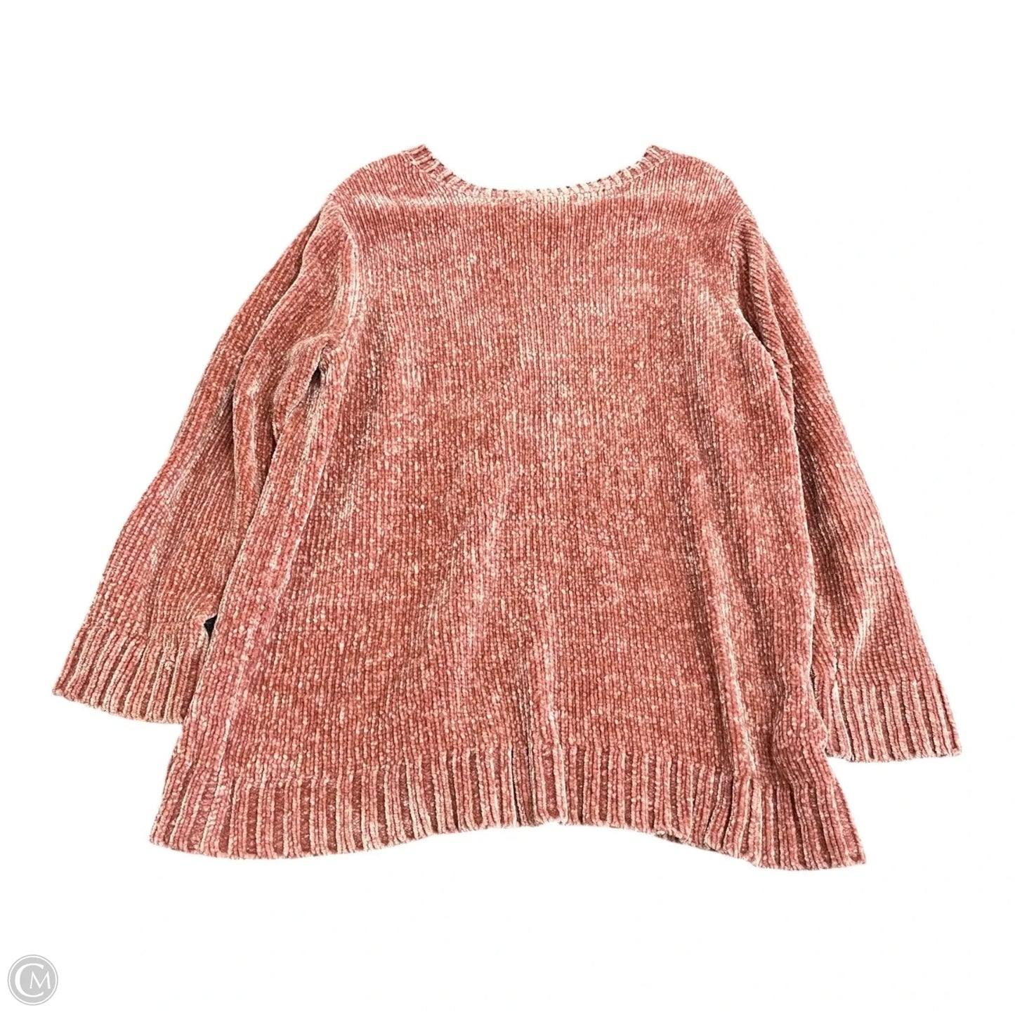 Sweater By Orvis In Pink, Size: Xxl