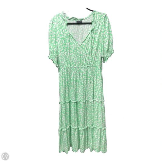 Dress Casual Maxi By Who What Wear In Floral Print, Size: L