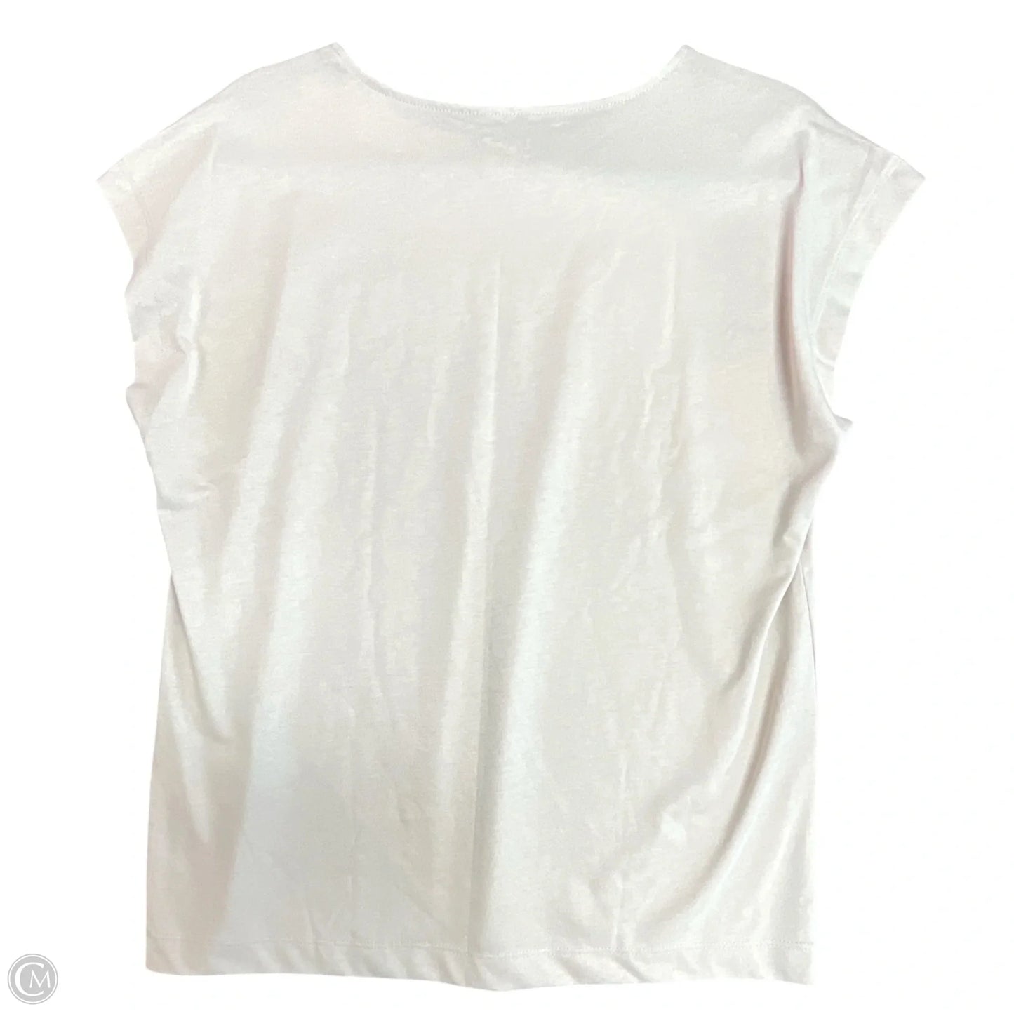 Top Short Sleeve By Loft In Beige, Size: Xs