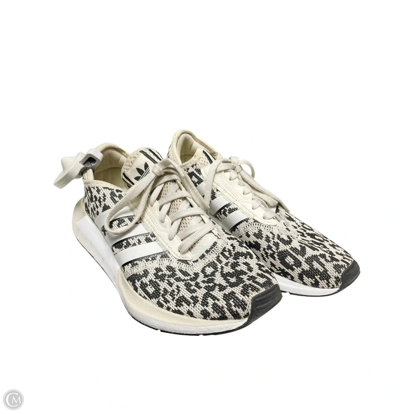 Shoes Athletic By Adidas In Black & Cream, Size: 7