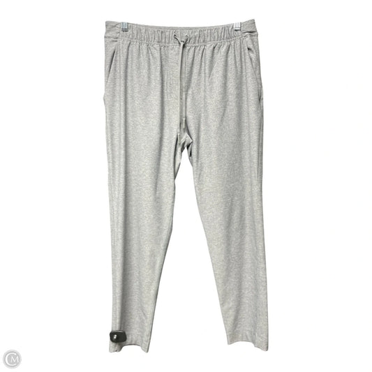Athletic Pants By Lululemon In Grey, Size: 8