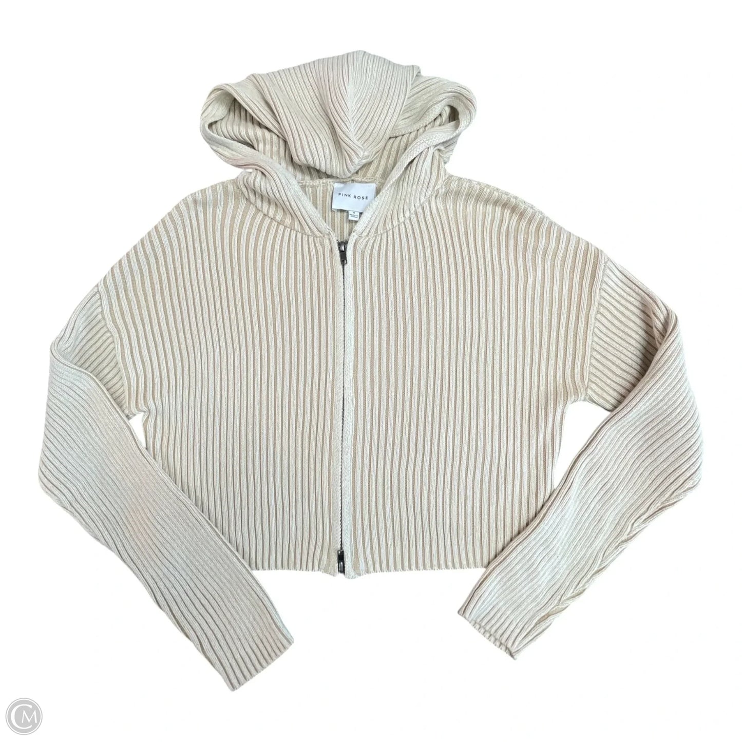 Sweater By Pink Rose In Tan, Size: S