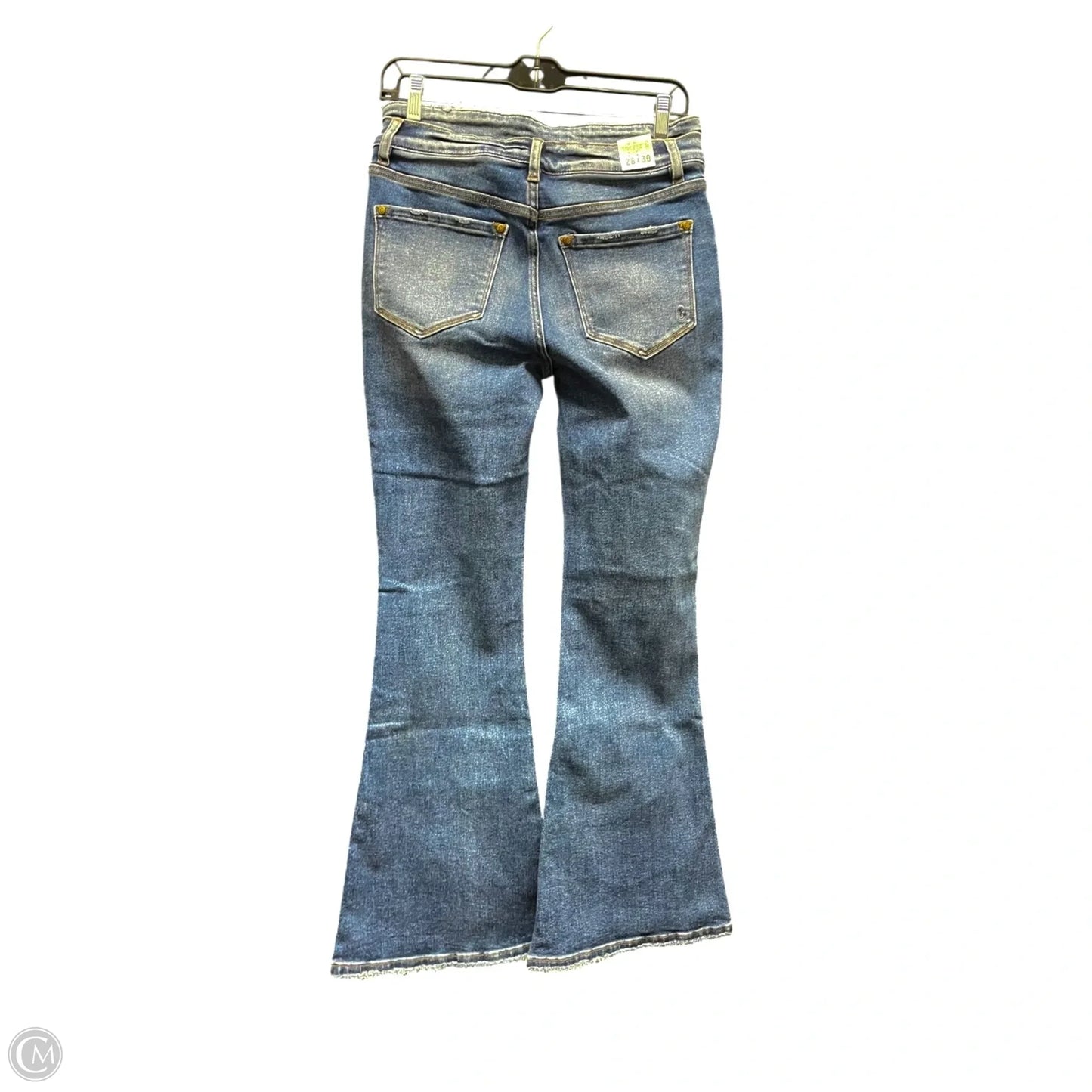Jeans Flared By ROCKIN C In Blue, Size: 26