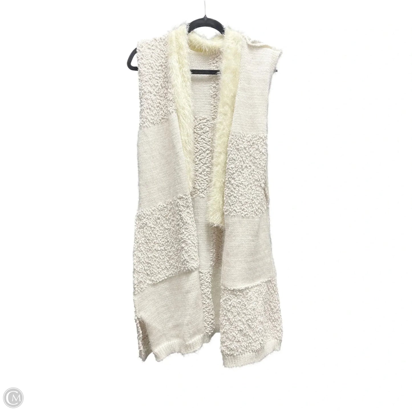 Vest Other By Lularoe In Cream & White, Size: Osfm