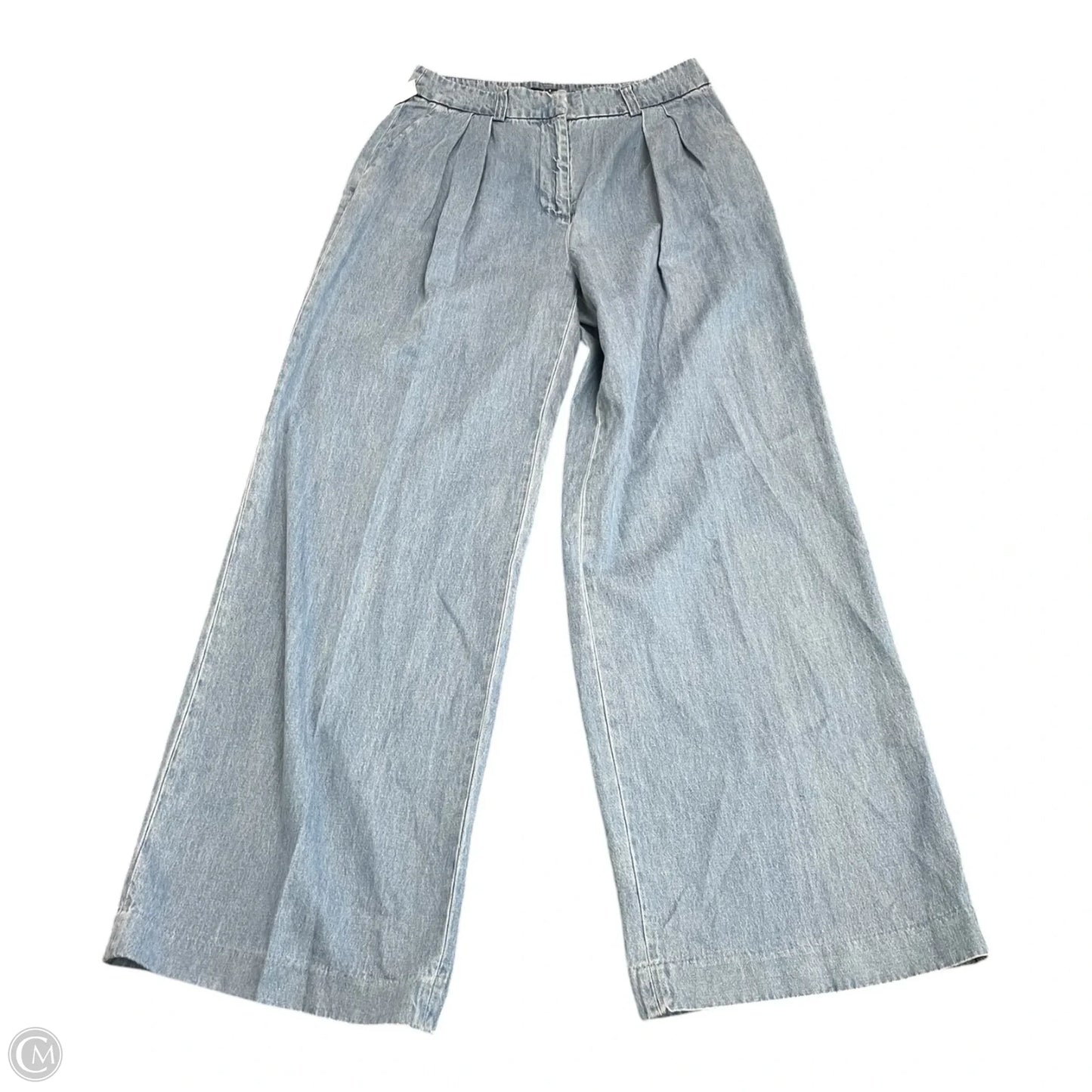 Pants Wide Leg By Limited In Blue, Size: 4