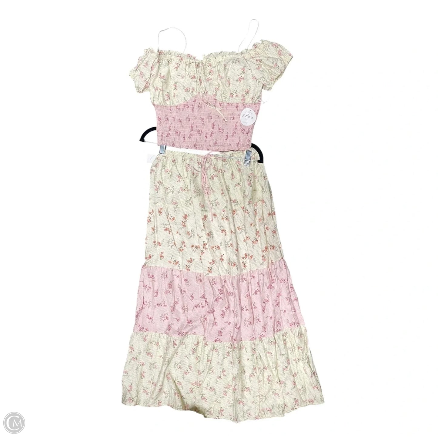 Skirt Set 2pc By Sienna Sky In Floral Print, Size: M