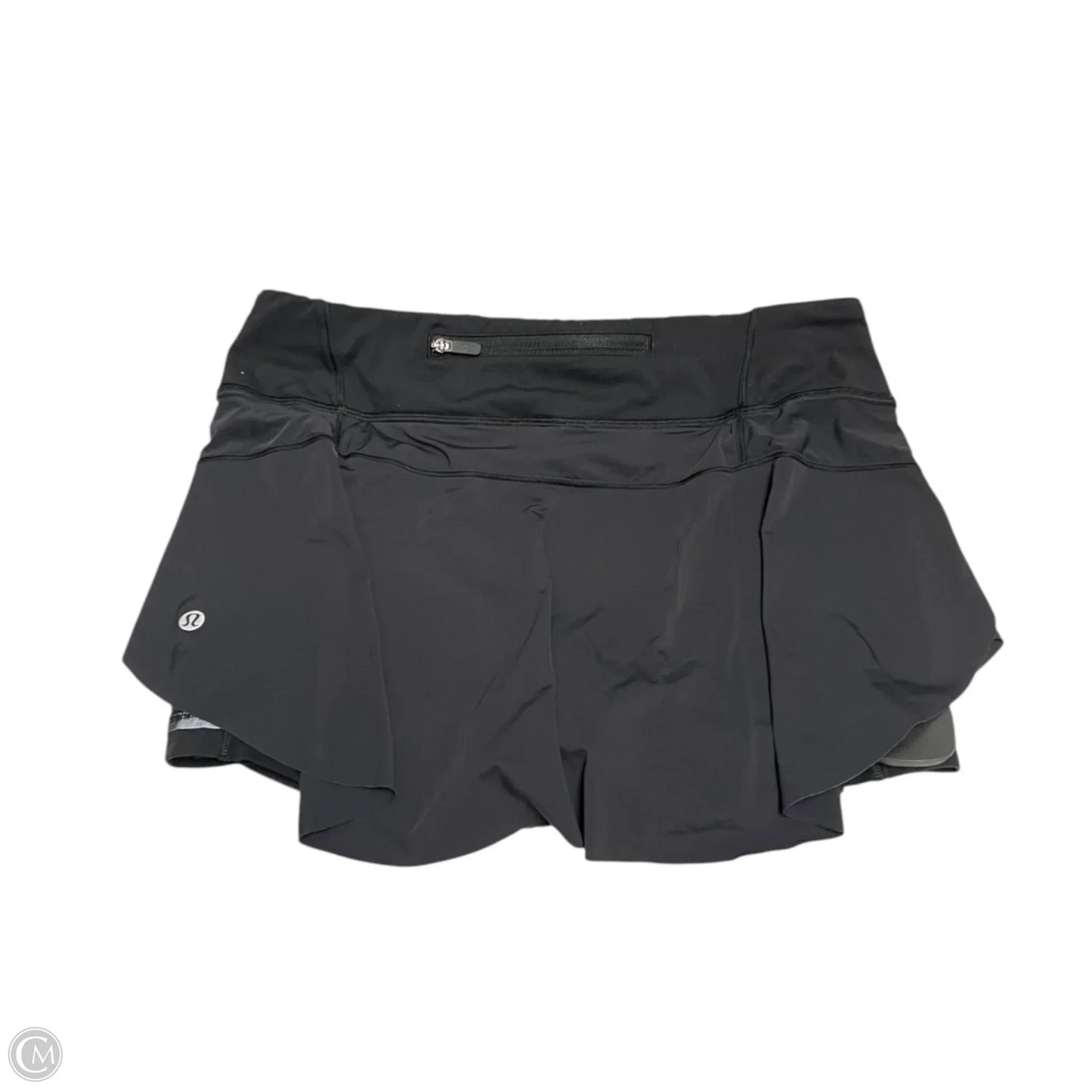 Athletic Skort By Lululemon In Black, Size: 6