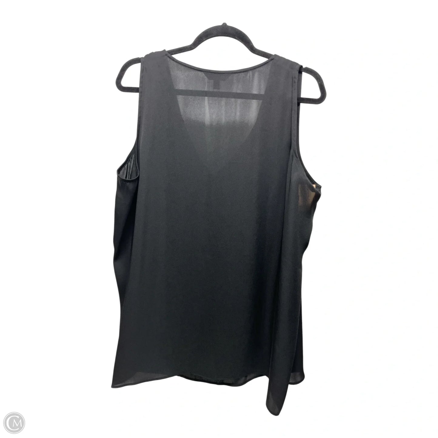 Top Sleeveless By Express In Black, Size: Xl