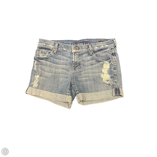 Shorts By 7 For All Mankind In Blue, Size: 2