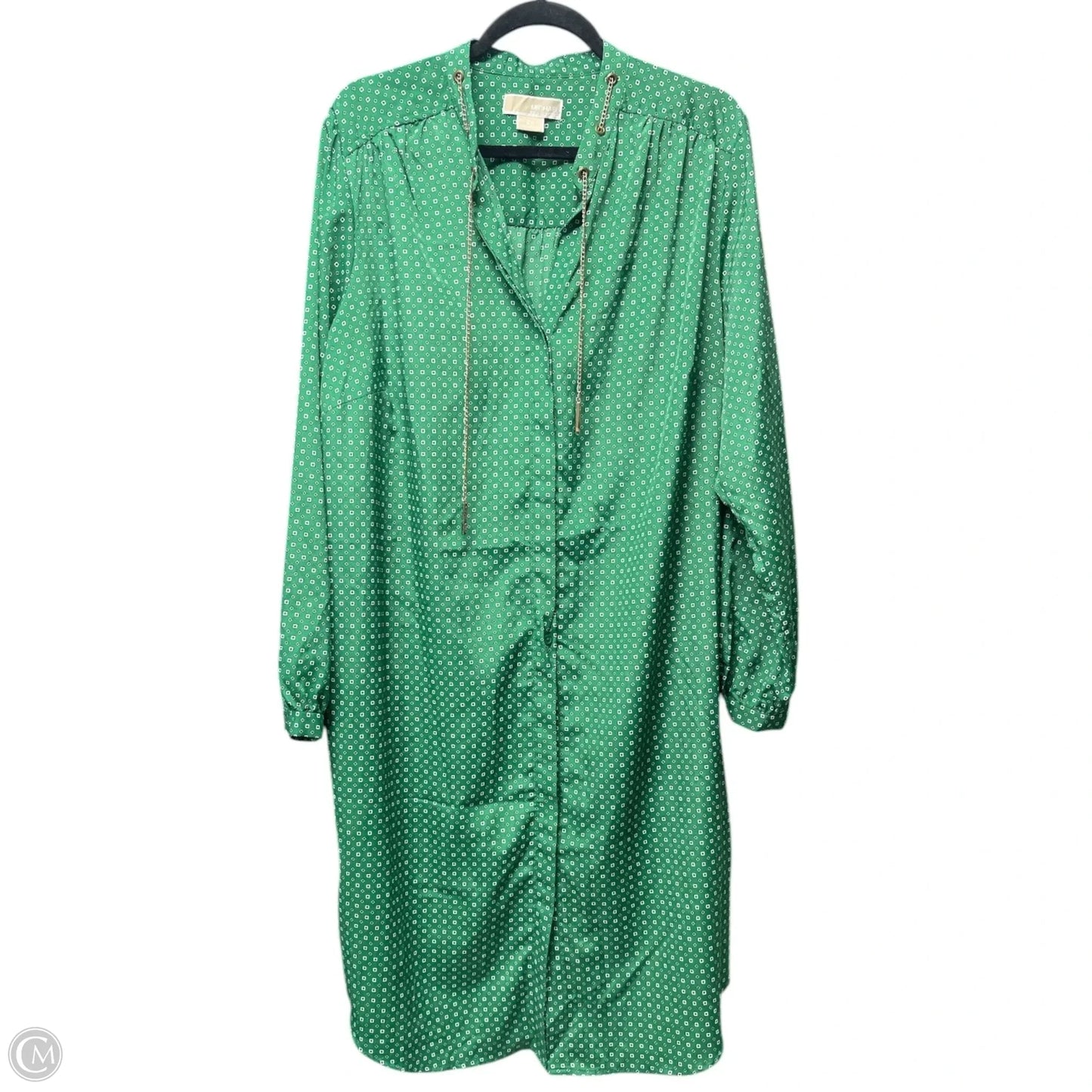 Dress Casual Short By Michael By Michael Kors In Green, Size: 2x