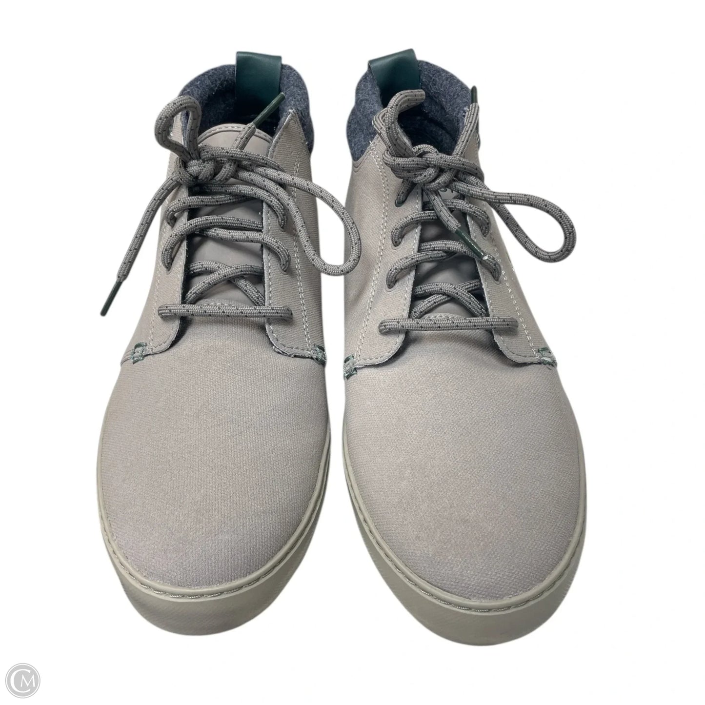 Shoes Sneakers By Lacoste In Grey, Size: 10.5