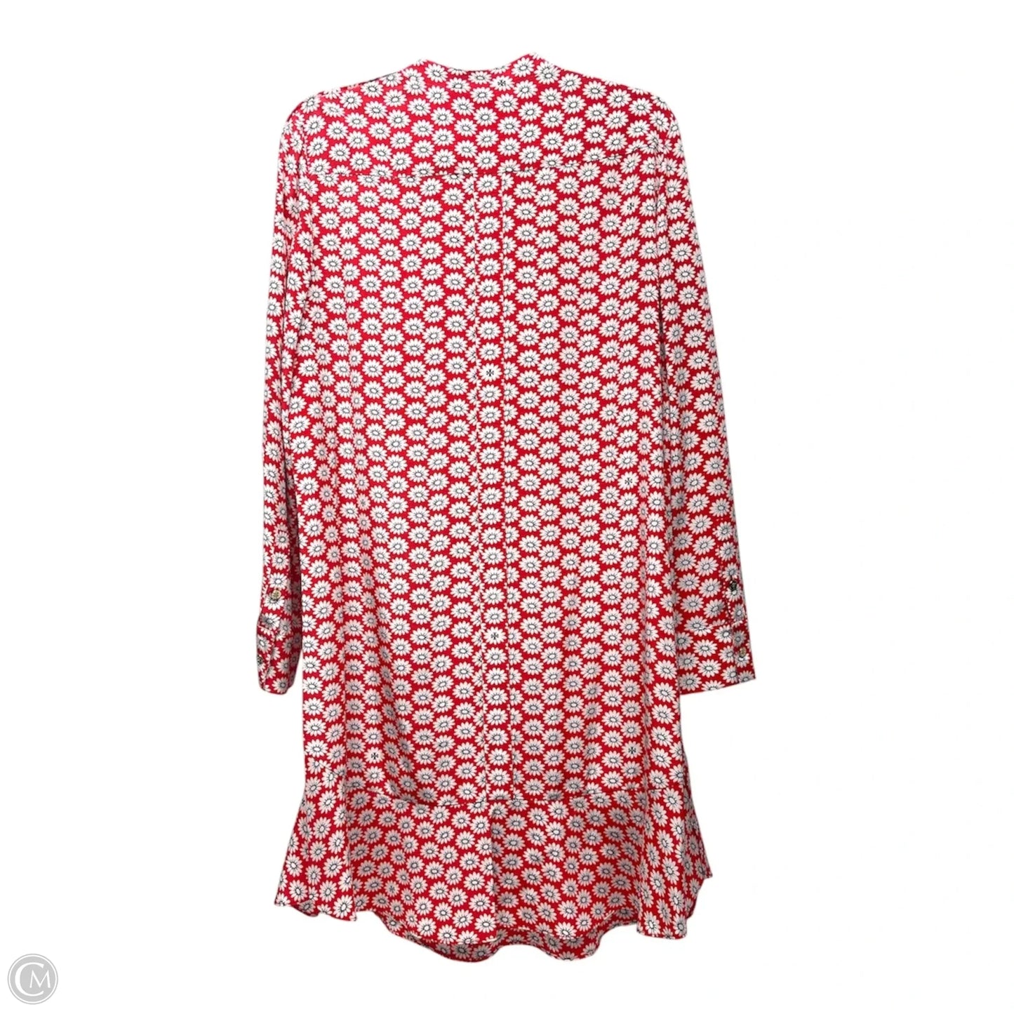 Dress Designer By Tory Burch In Floral Print, Size: 12