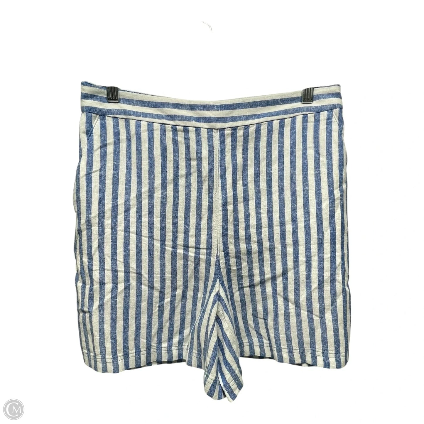 Shorts By Loft In Striped Pattern, Size: M