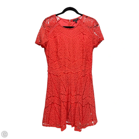 Dress Casual Short By Apt 9 In Orange, Size: 10
