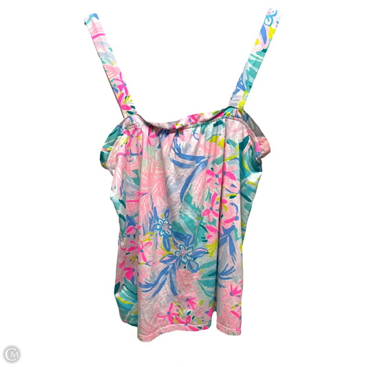 Top Cami Designer By Lilly Pulitzer In Multi-colored, Size: S